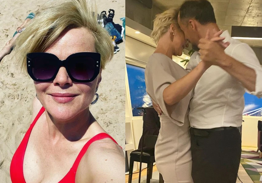 Monika Richardson spędziła upojne chwile nad polski morzem Monika Richardson spędziła upojne chwile nad polski morzem