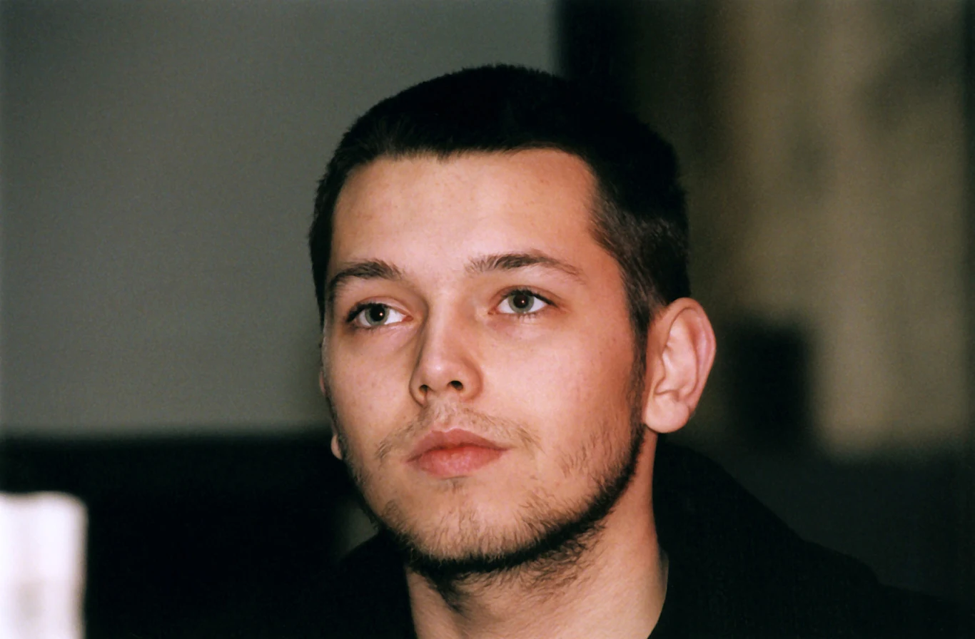 Gabriel Fleszar na zdjęciu sprzed lat