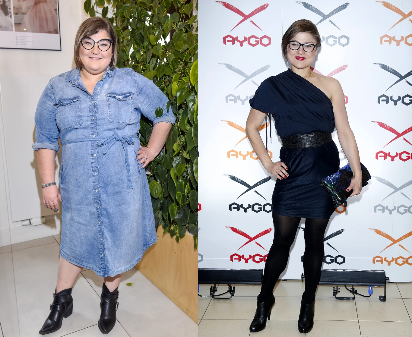 Dominika Gwit. Fot. z lewej: Kurnikowski, fot. z prawej: Baranowski Dominika Gwit. Fot. z lewej: Kurnikowski, fot. z prawej: Baranowski