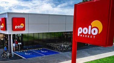 Nowy sklep POLOmarket we wsi Smolec.