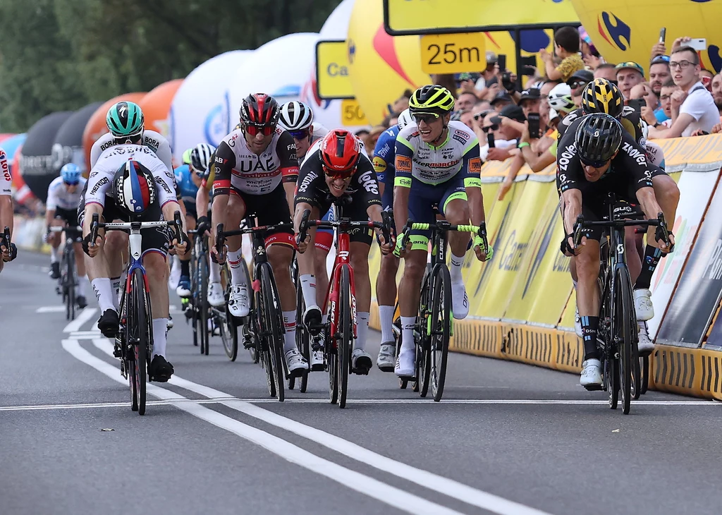 Finisz 5. etapu Tour de Pologne 2021