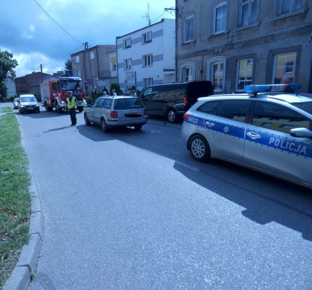 Chłopiec wpadł pod samochód, bo pociągnął go pies, którego prowadził na smyczy Chłopiec wpadł pod samochód, bo pociągnął go pies, którego prowadził na smyczy