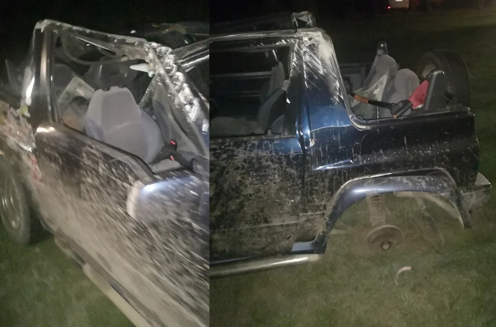 Piotr Mróz miał wypadek Piotr Mróz miał wypadek