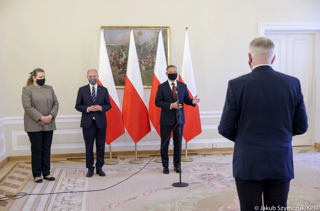 Wręczenie dymisji Jarosławowi Gowinowi Wręczenie dymisji Jarosławowi Gowinowi