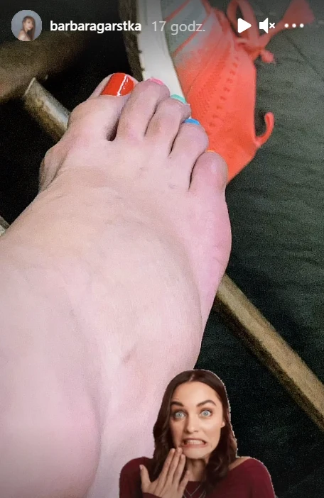 Barbara Garstka miała wypadek