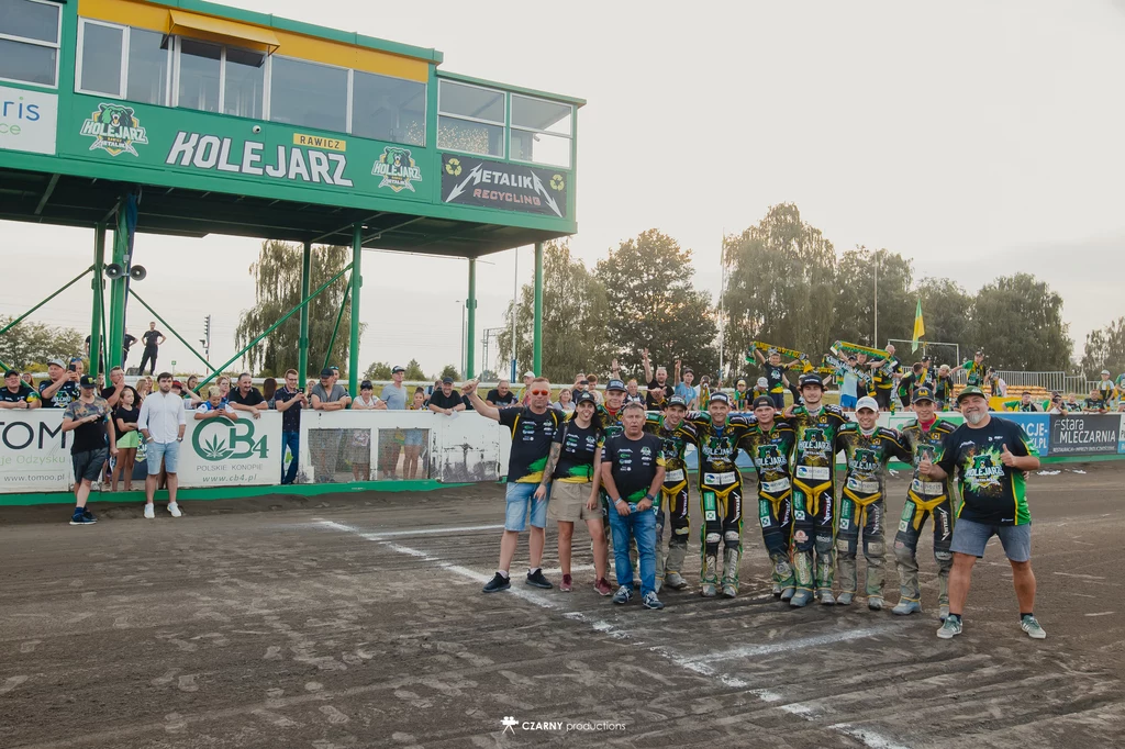 Metalika Recycling Kolejarz Rawicz po meczu