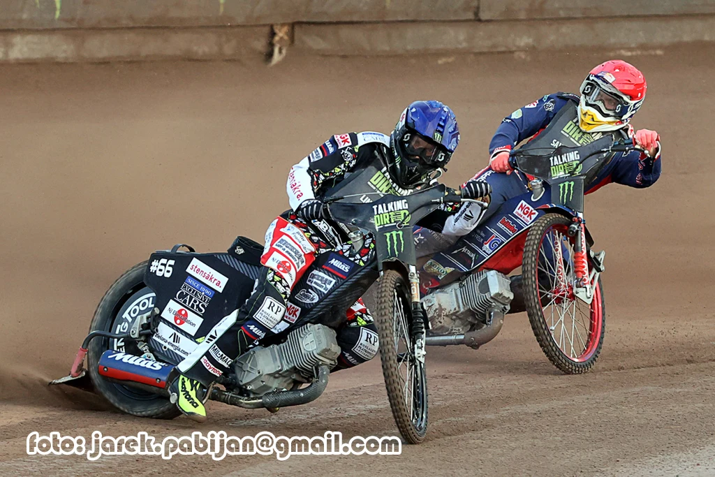 Fredrik Lindgren i Emil Sajfutdinow