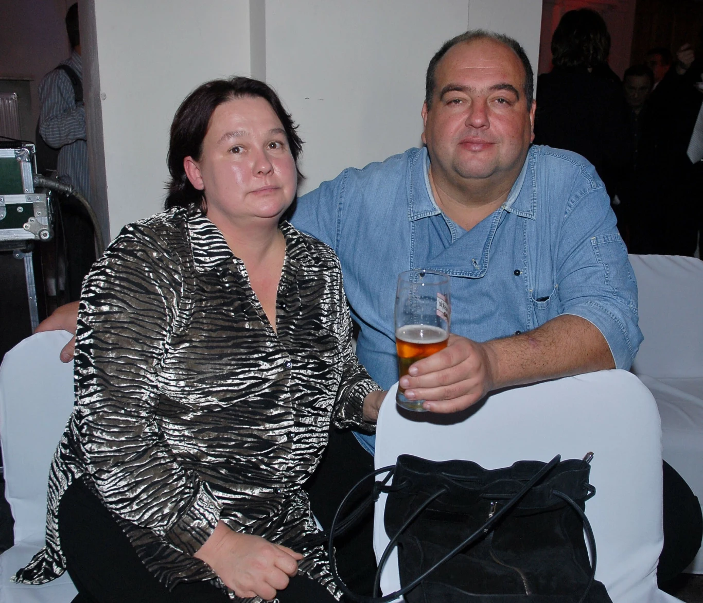 Maciej Kuroń z żoną