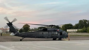 Samolot policyjny Black Hawk (Źródło: Państwowa Straż Pożarna)