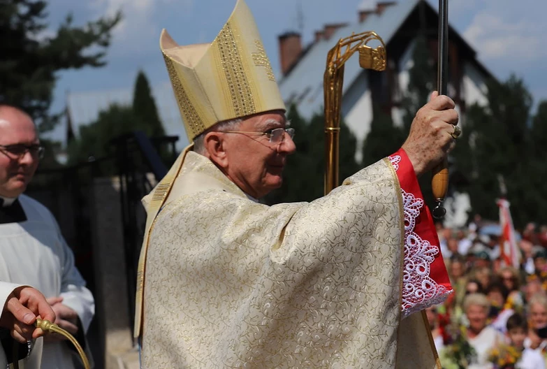 Abp Marek Jędraszewski podczas uroczystości w Ludźmierzu Abp Marek Jędraszewski podczas uroczystości w Ludźmierzu
