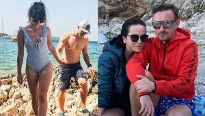 Karolina Małysz i Kamil Czyż, Izabela Małysz i Adam Małysz, fot. izamalysz