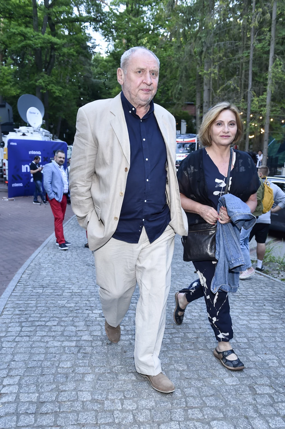 Andrzej Grabowski i Aldona Grochal podczas Polsat SuperHit Festiwal 2021