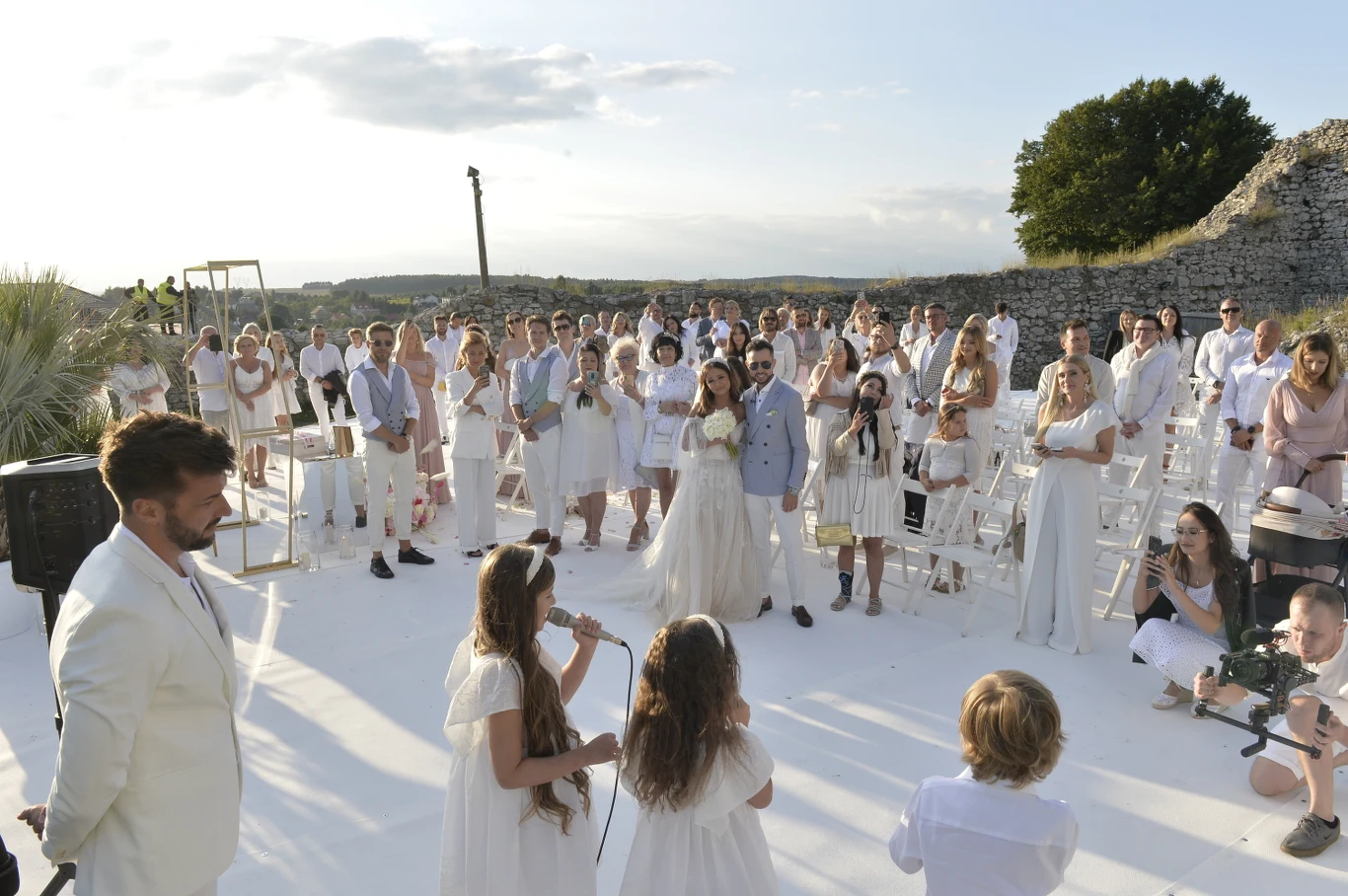 Ślub Mrozińskiej i Caprice Ślub Mrozińskiej i Caprice