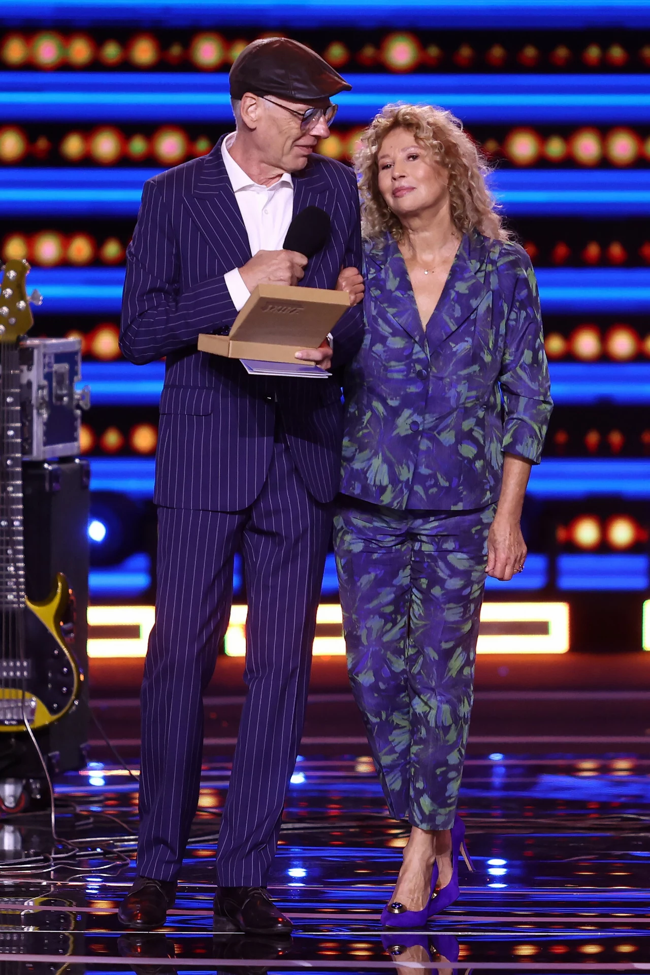 Tomasz Lipiński i Dorota Lipko podczas Top of the Top Sopot Festival 2021 Tomasz Lipiński i Dorota Lipko podczas Top of the Top Sopot Festival 2021