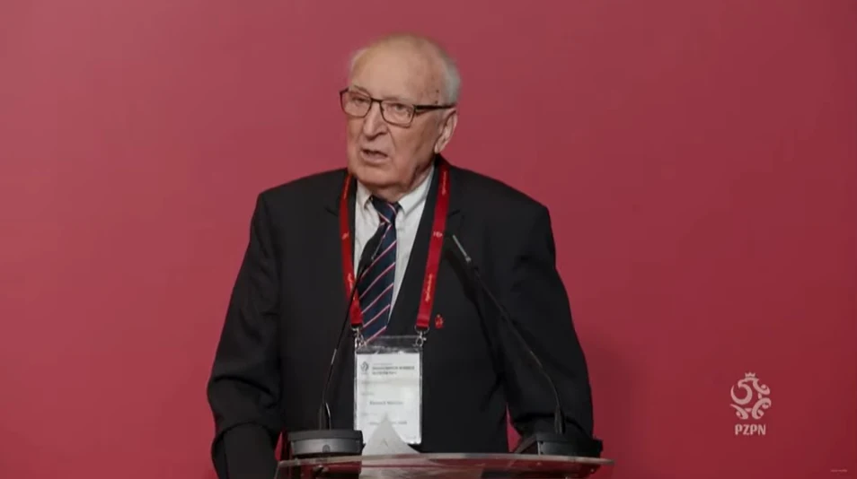 Ryszard Niemiec na posiedzeniu PZPN