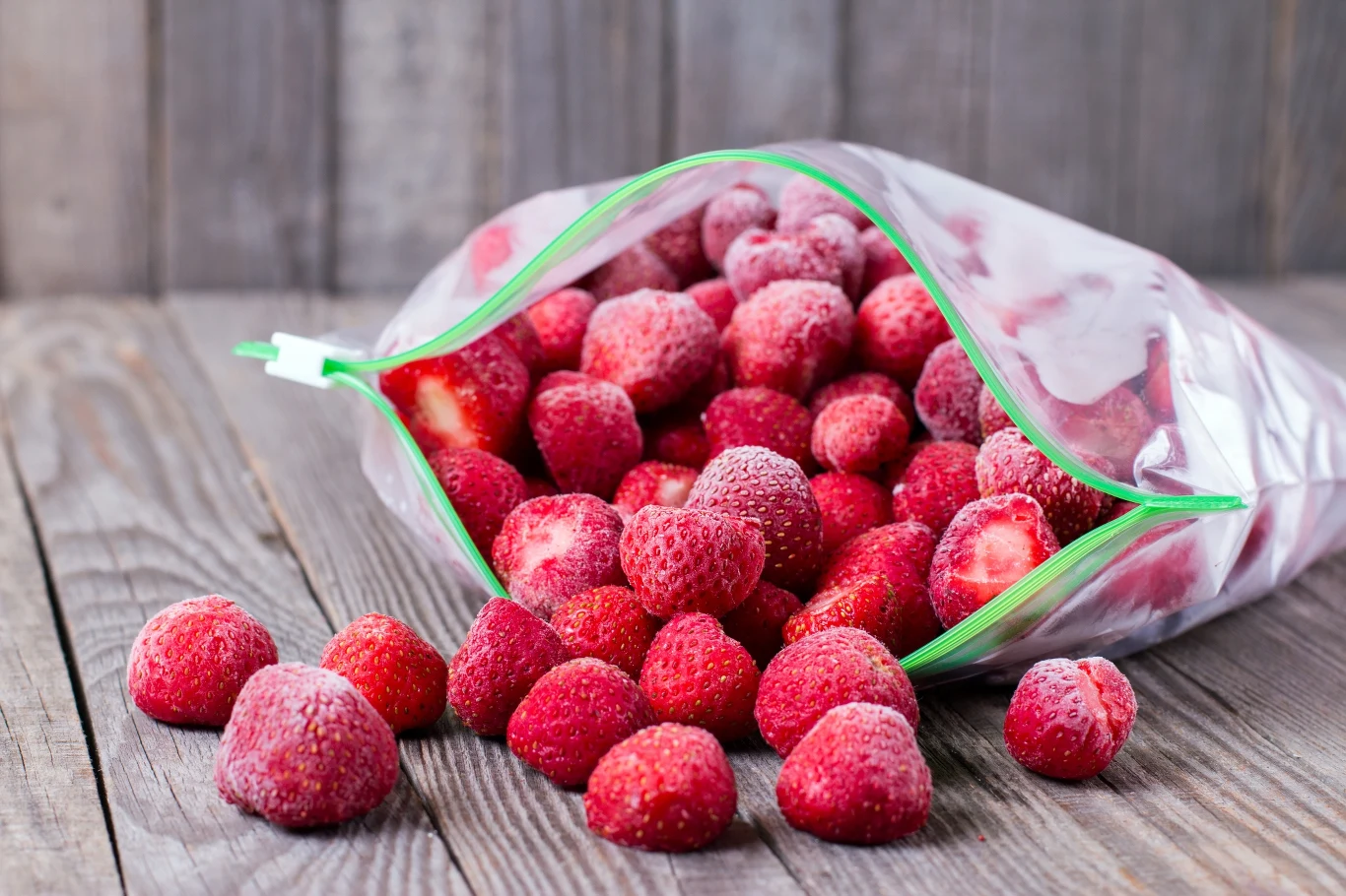 Mrożone truskawki to dobry wybór w sezonie zimowym. 