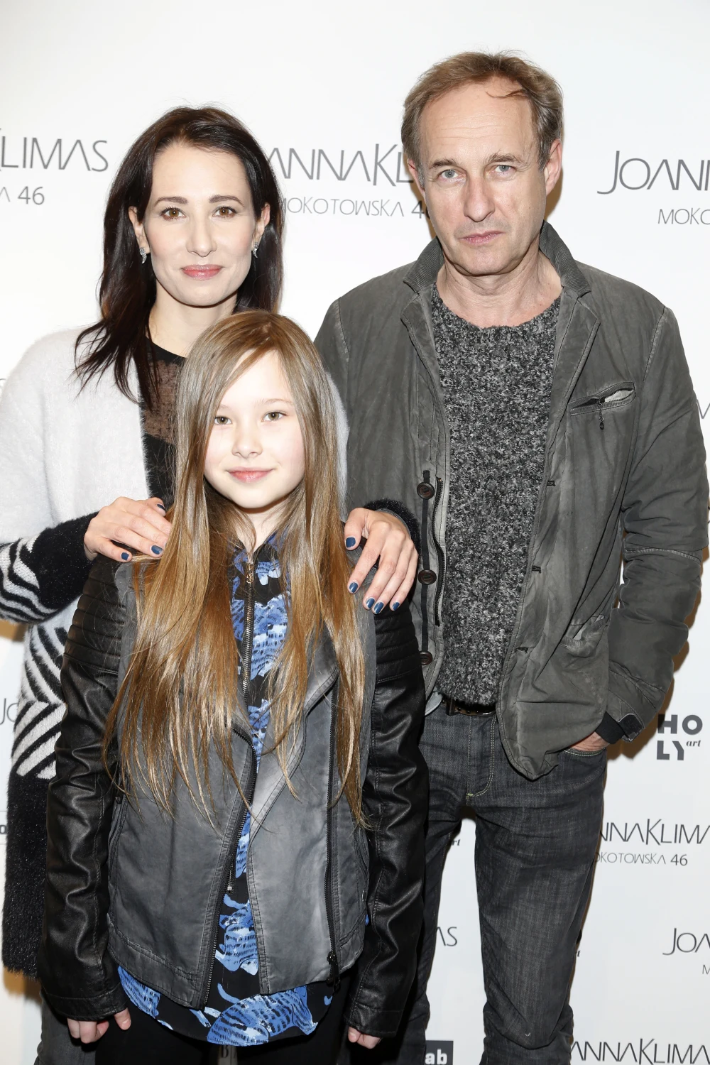 Aleksandra Popławska i Marek Kalita z córką, 2016 rok