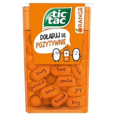 Tic Tac Drażetki o smaku pomarańczowym 18 g - 3