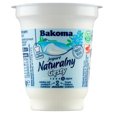 Bakoma Jogurt naturalny gęsty 150 g - 9