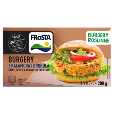 FRoSTA Burgery z kalafiora i brokuła 200 g - 4