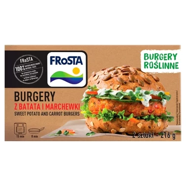 FRoSTA Burgery z batata i marchewki 216 g (2 sztuki) - 2