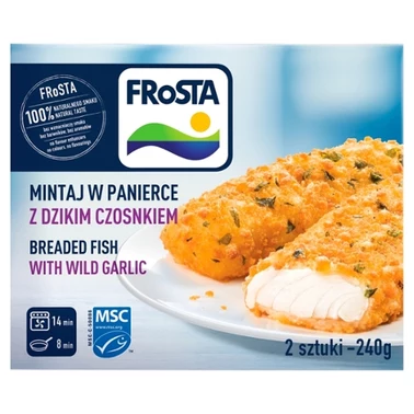 FRoSTA Mintaj w panierce z dzikim czosnkiem 240 g - 4