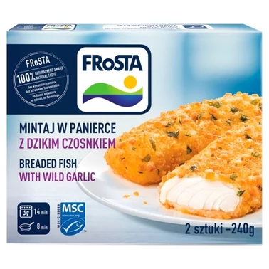 FRoSTA Mintaj w panierce z dzikim czosnkiem 240 g - 3