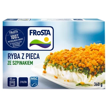 FRoSTA Ryba z pieca ze szpinakiem 360 g - 2