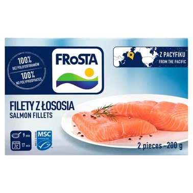 FRoSTA Filety z łososia 200 g  - 4