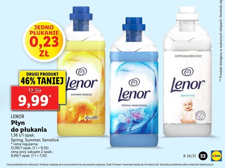 Płyn do płukania Lenor