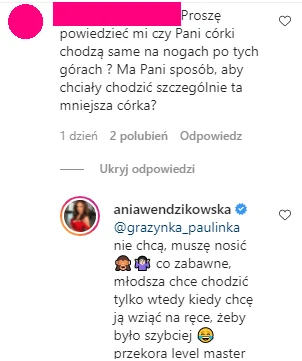 Anna Wendzikowska o dzieciach na wakacjach. Foto: Instagram @aniawendzikowska Anna Wendzikowska o dzieciach na wakacjach. Foto: Instagram @aniawendzikowska