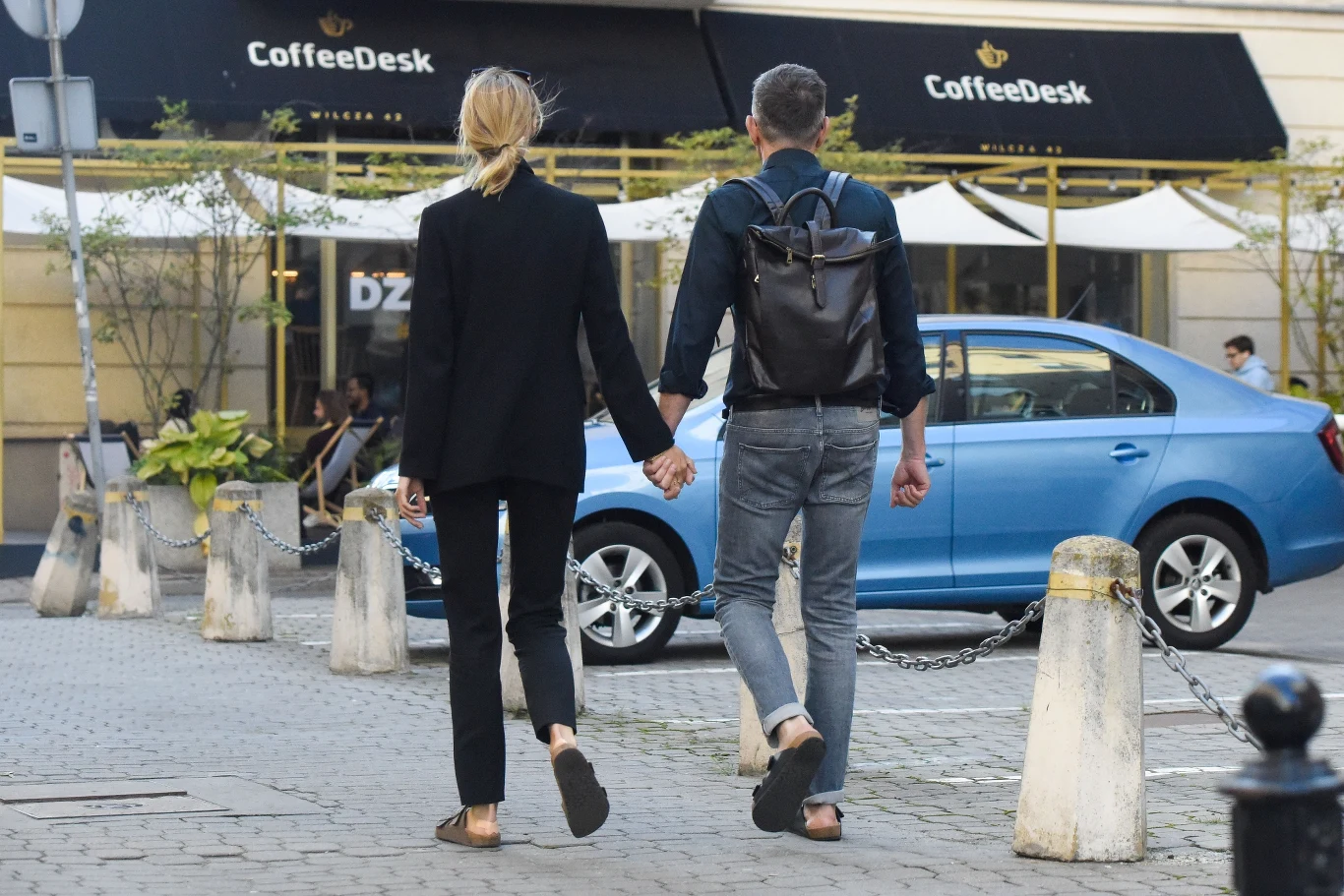 Ibisz i jego żona wybrali się na obiad z... Izabelą Janachowską Ibisz i jego żona wybrali się na obiad z... Izabelą Janachowską