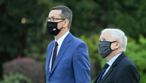 PiS zmieni projekt Polskiego Ładu? Na zdj. Mateusz Morawiecki i Jarosław Kaczyński