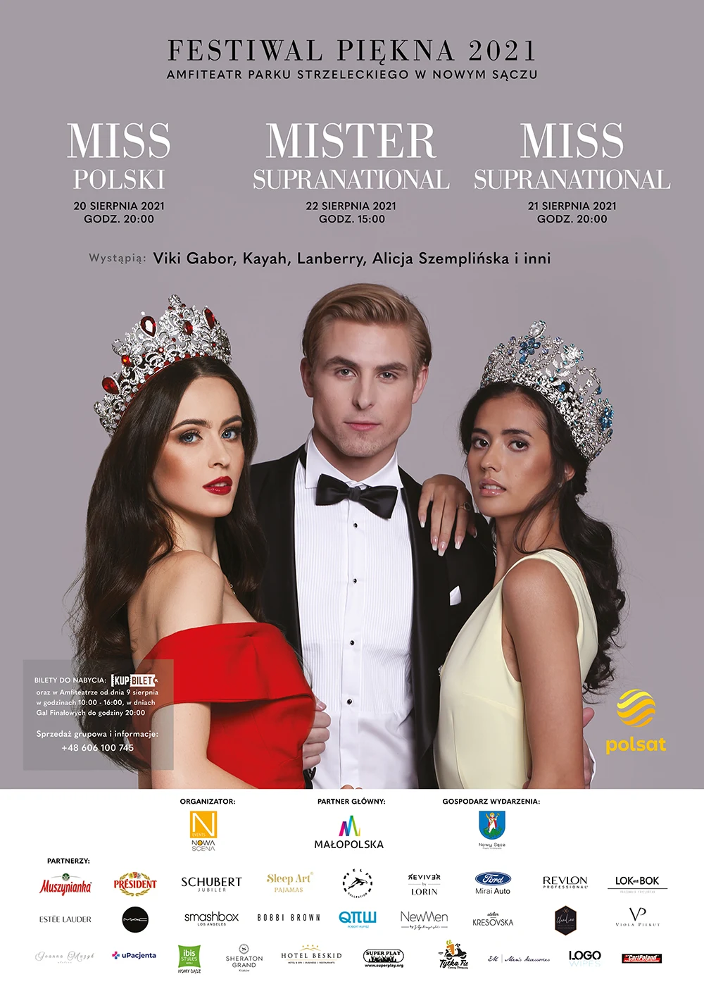 Festiwal Piękna 20-22 sierpnia tylko w Polsacie! Festiwal Piękna 20-22 sierpnia tylko w Polsacie!