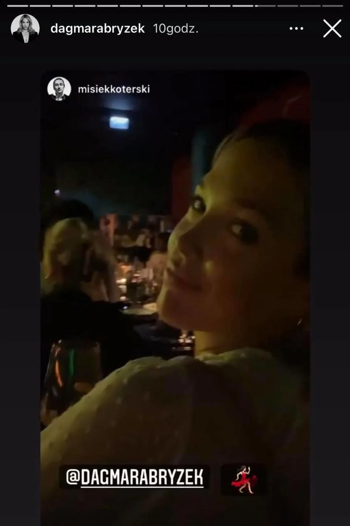 Misiek Koterski, fot. https://www.instagram.com/dagmarabryzek/ Misiek Koterski, fot. https://www.instagram.com/dagmarabryzek/