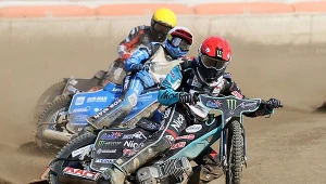 Paweł Przedpełski. Za nim Tobiasz Musielak i Nicolai Klindt