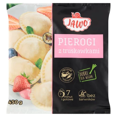 Jawo Pierogi z truskawkami 450 g - 0