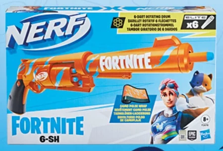 Pistolet zabawkowy Nerf Fortnite