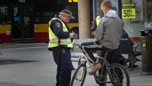 Rowerowy pirat dostał mandat na 800 zł!