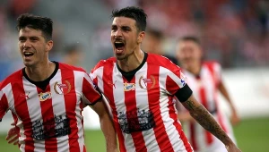 Cracovia. Pierwsze zwycięstwo w sezonie, zakręcony Michał Probierz