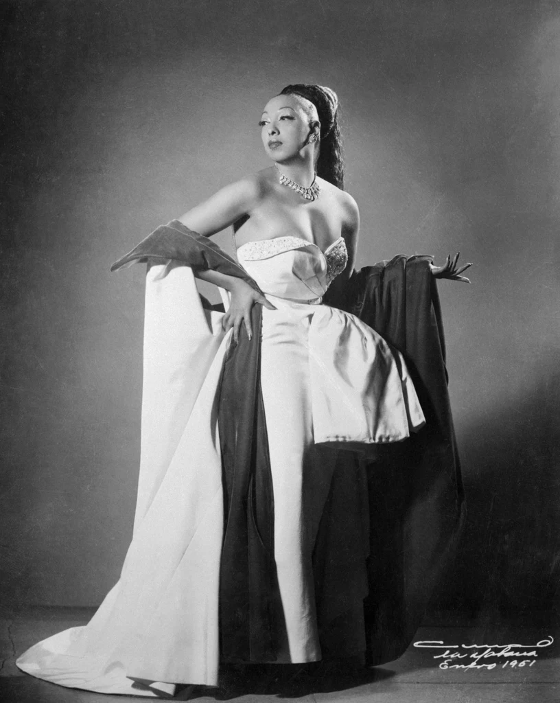 Josephine Baker w latach 50.