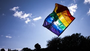 Flaga LGBT; zdj. ilustracyjne