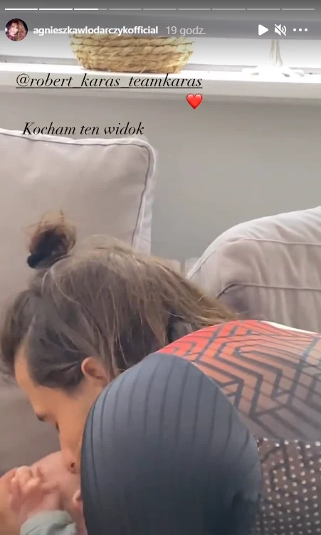 Robert Karaś z synem / Źródło: Instagram Robert Karaś z synem / Źródło: Instagram