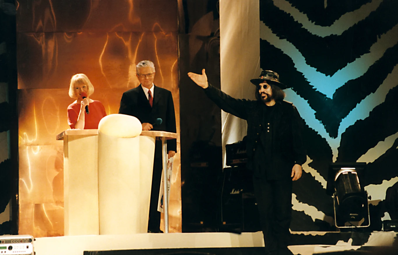 Maria Szabłowska, Krzysztof Szewczyk, Czesław Niemen Maria Szabłowska, Krzysztof Szewczyk, Czesław Niemen