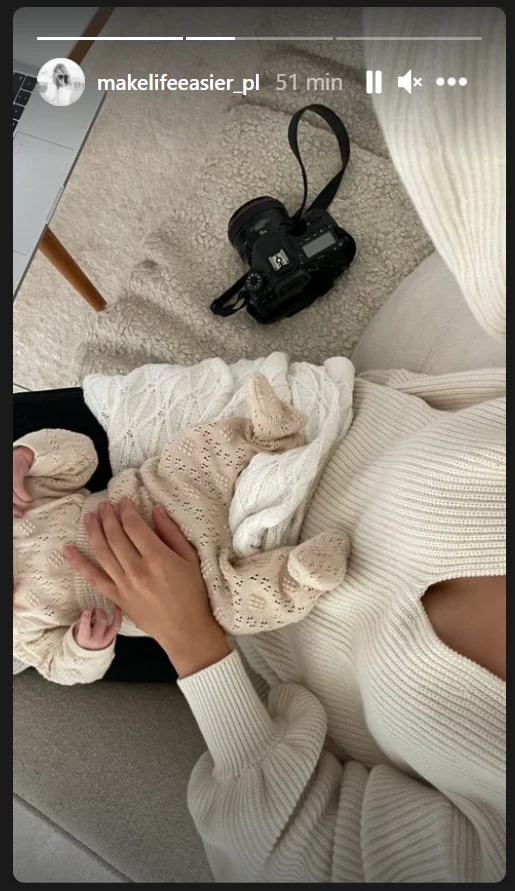 Zdjęcie Kasi Tusk pochodzi z jej InstaStroy/ https://www.instagram.com/makelifeeasier_pl/?hl=pl