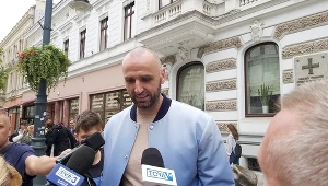 Marcin Gortat na koszykarskim campie będzie prawił kazania