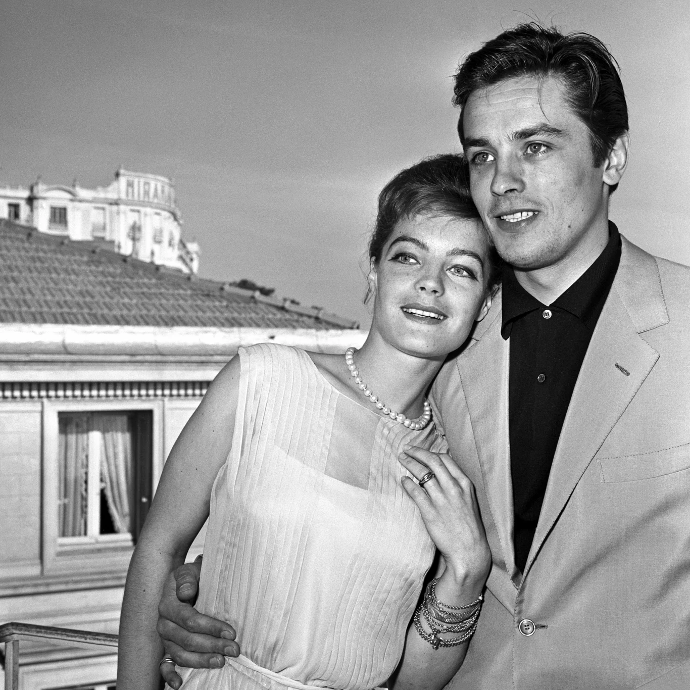 Romy Schneider i Alain Delon w 1962 roku 