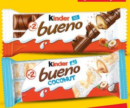 Kinder Bueno Coconut - 2 x 19.5g