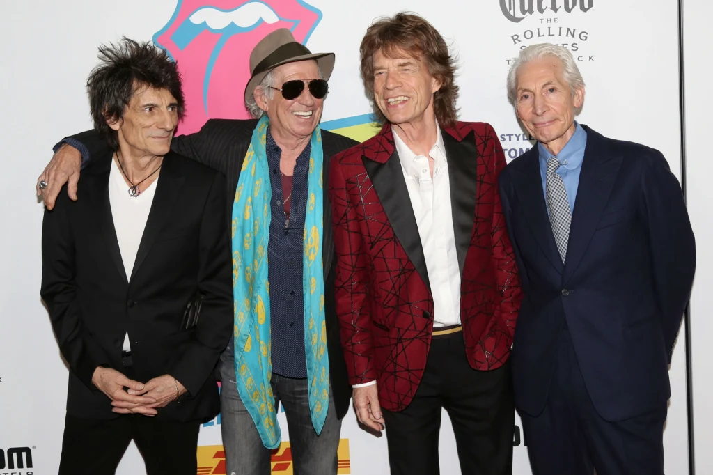 Ronnie Wood, Keith Richards, Mick Jagger, Charlie Watts