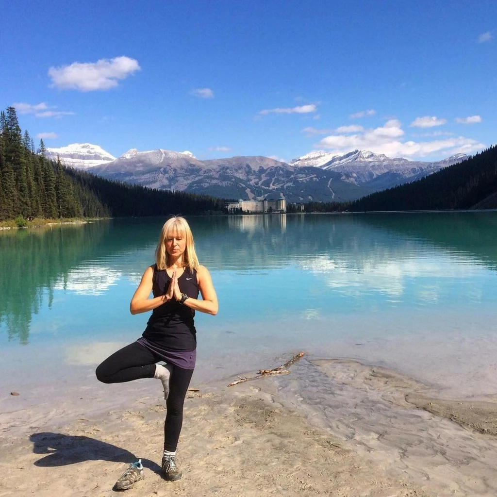 Julie Zirngast prowadzi zdrowy tryb życia i regularnie uprawia jogę 